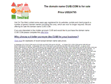 Tablet Screenshot of cuib.com